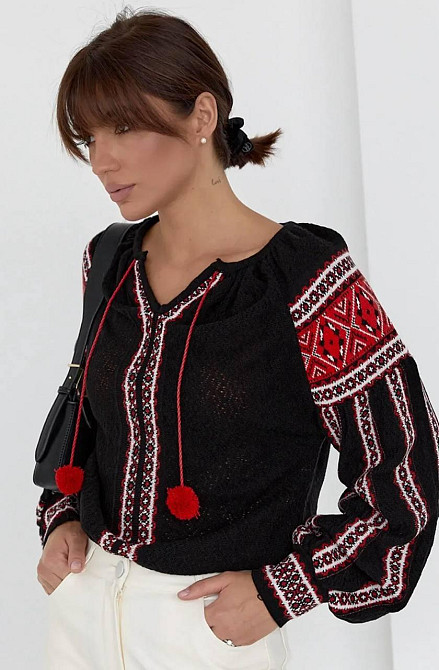 Жіноча в'ящана вишиванка (Туреччина) Одеса - фото 8