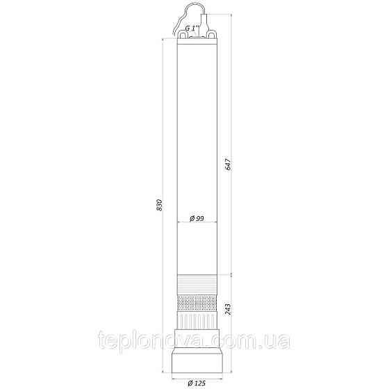 Насос колодезный OPTIMA OP 5,1 - 48/6 AUTO  0,6 кВт Чернівці