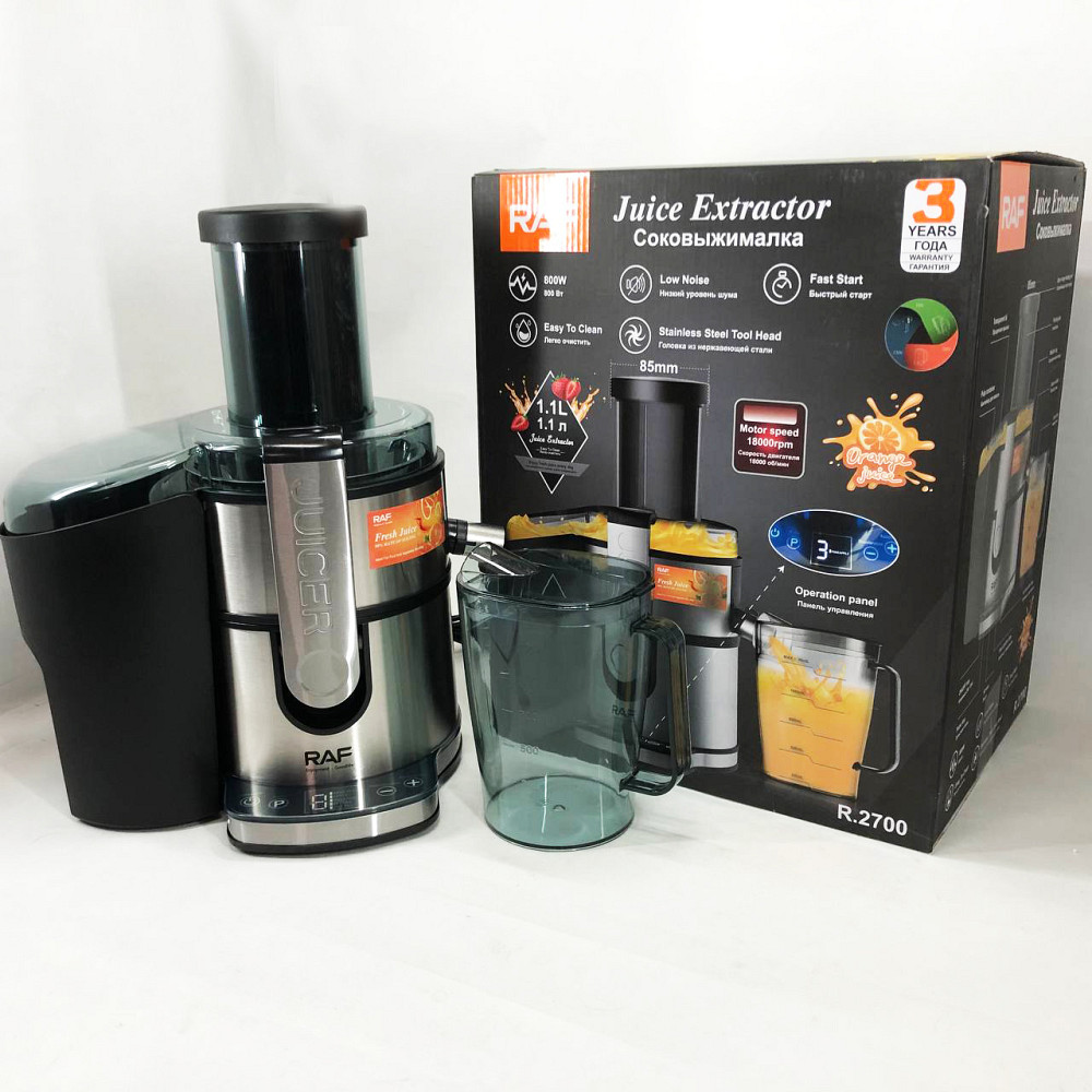 Універсальні соковижималки для яблук RAF, Соковижималка для грейпфрута, Маленька побутова соковижималка PD-68 Івано-Франківськ - фото 9