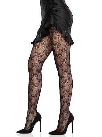 Колготки Leg Avenue Bow Net Tights One Size Sex Aura Киев