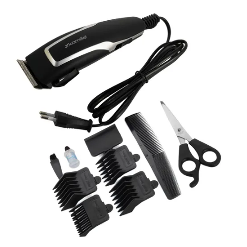 Машинка для стрижки 240W дротова чорний/срібл.кант 6804 KAMILLE Житомир - изображение 3