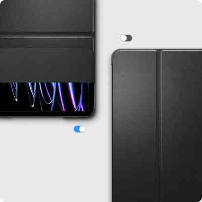 Чехол для планшета BeCover Tri Fold Hard Apple iPad Pro 12.9 2020/2021/2022 Black (709668) (709668) Винница