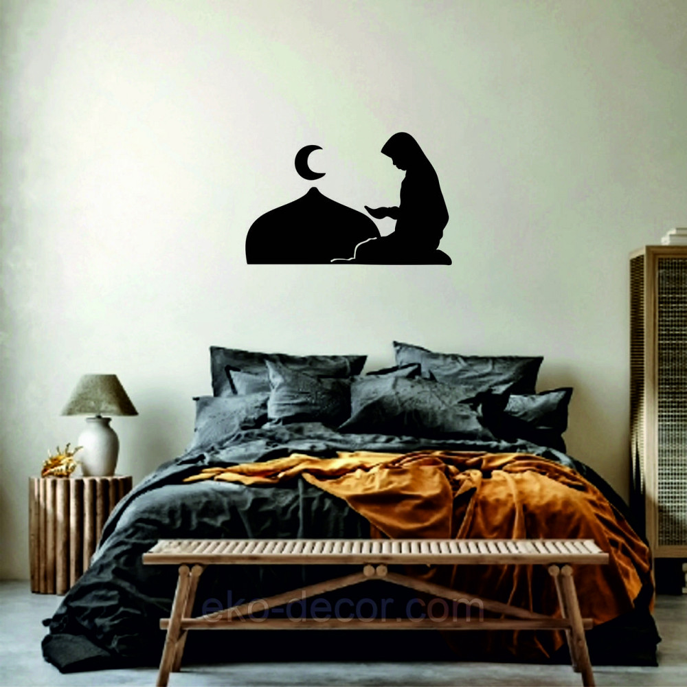 Декоративне настінне Панно «Іслам» Декор на стіну 70*45 см, Чорний Київ - фото 10