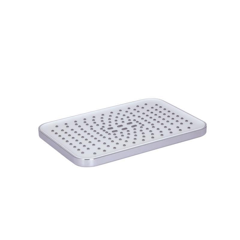 Лейка для верхнего душа Qtap Hlavova 260x180 мм прямоугольная QTHLA107CRM45785 Chrome/White Харьков - изображение 1