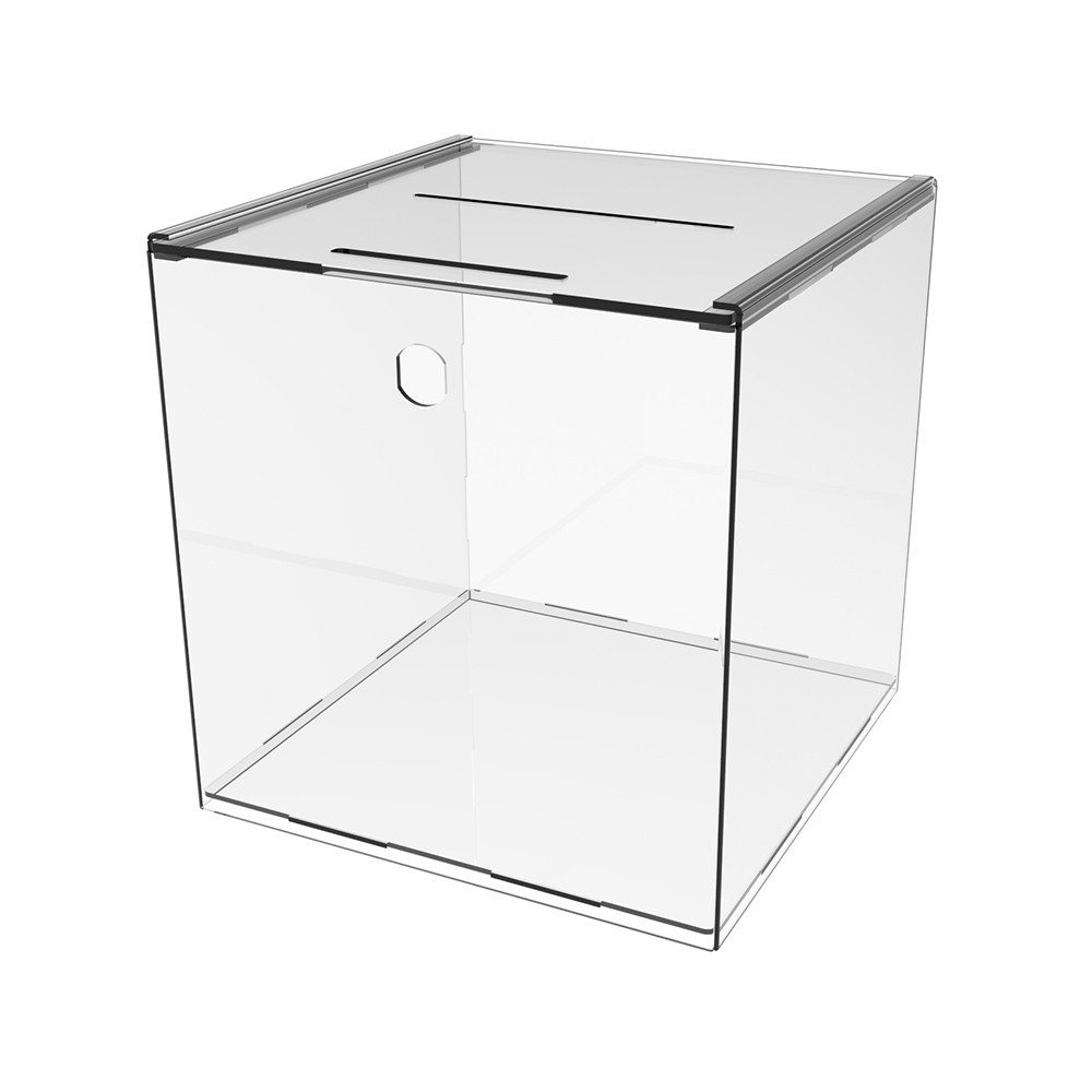 Скринька для пожертвувань EKOSTAR 200х200х200 врізний замок Київ - фото 2