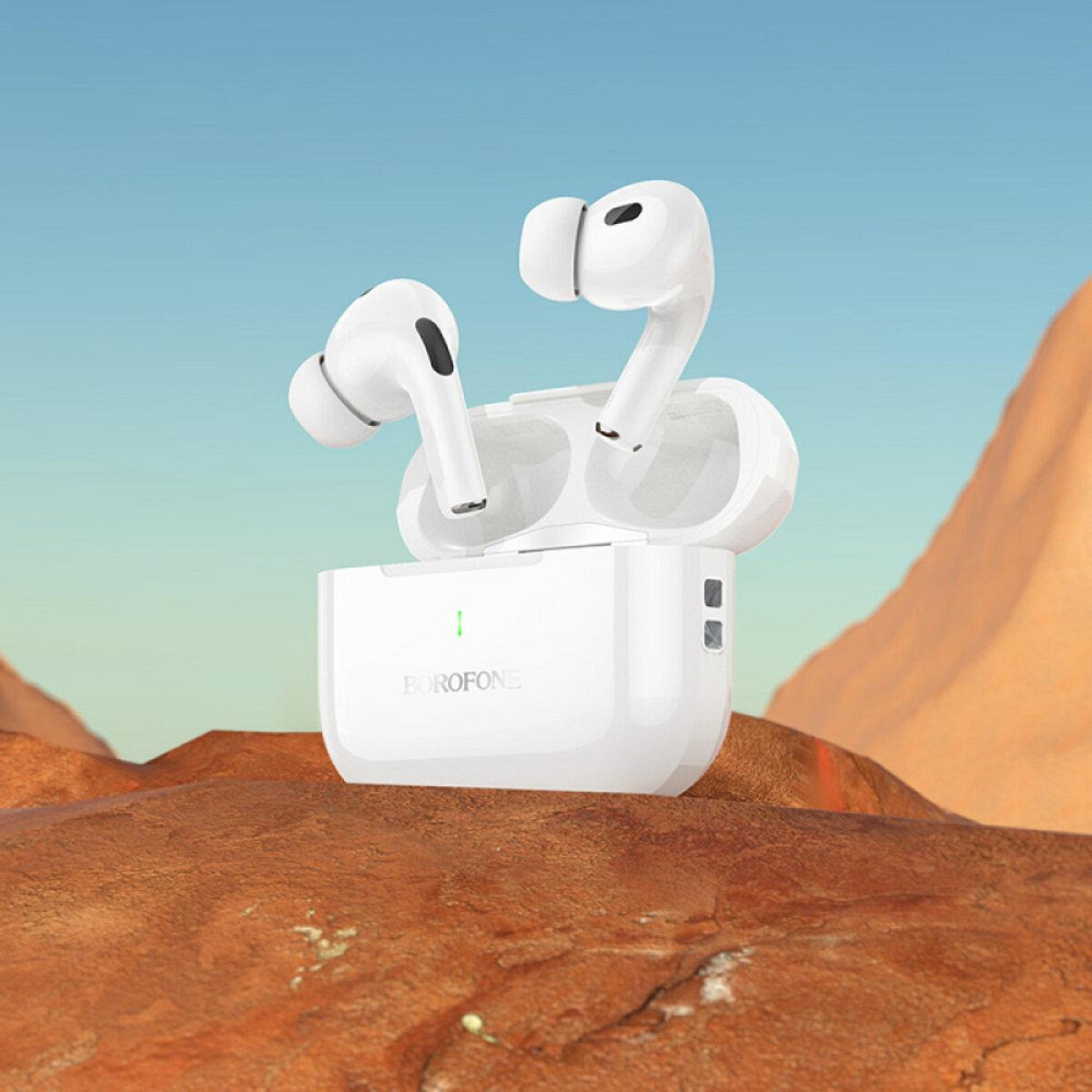 Навушники бездротові BOROFONE BW59 True wireless stereo headset White 6941991107450 Одеса - фото 7