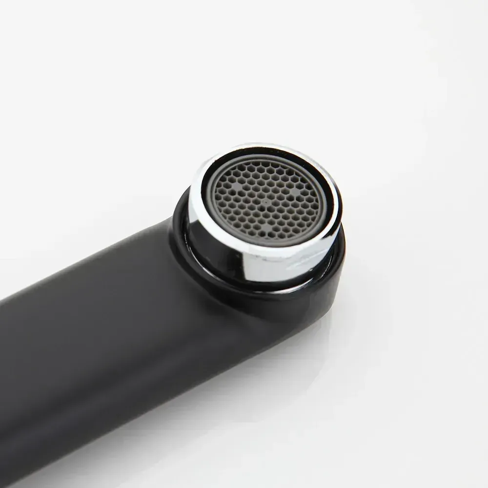 Смеситель для ванны с душевым гарнитуром GAPPO Aventador G2250 черный Киев - изображение 4