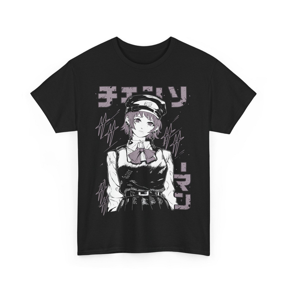 Футболка для мальчика аниме Человек-бензопила оверсайз (рост от 165 до 180 ) Черний AnimeJ0239m Днепр - изображение 4