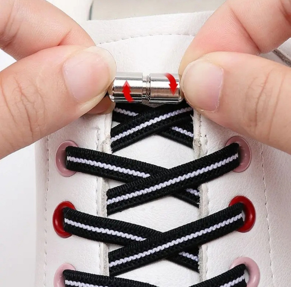 Застібка для шнурків  металева 2 шт. Золотистий Смела - изображение 4