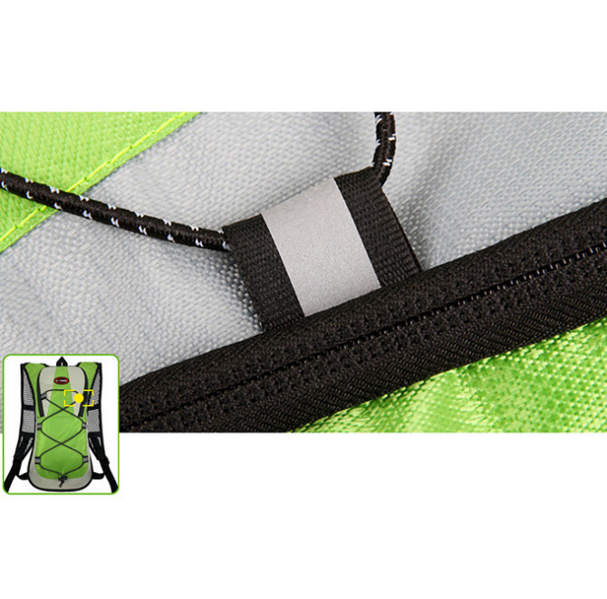 Мультиспортивний рюкзак 5 л Feel Fit Чорно-зелений Бровари - photo 5
