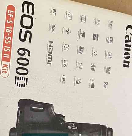 Фотоаппарат Canon EOS 600D Kit 18-55mm. Киев