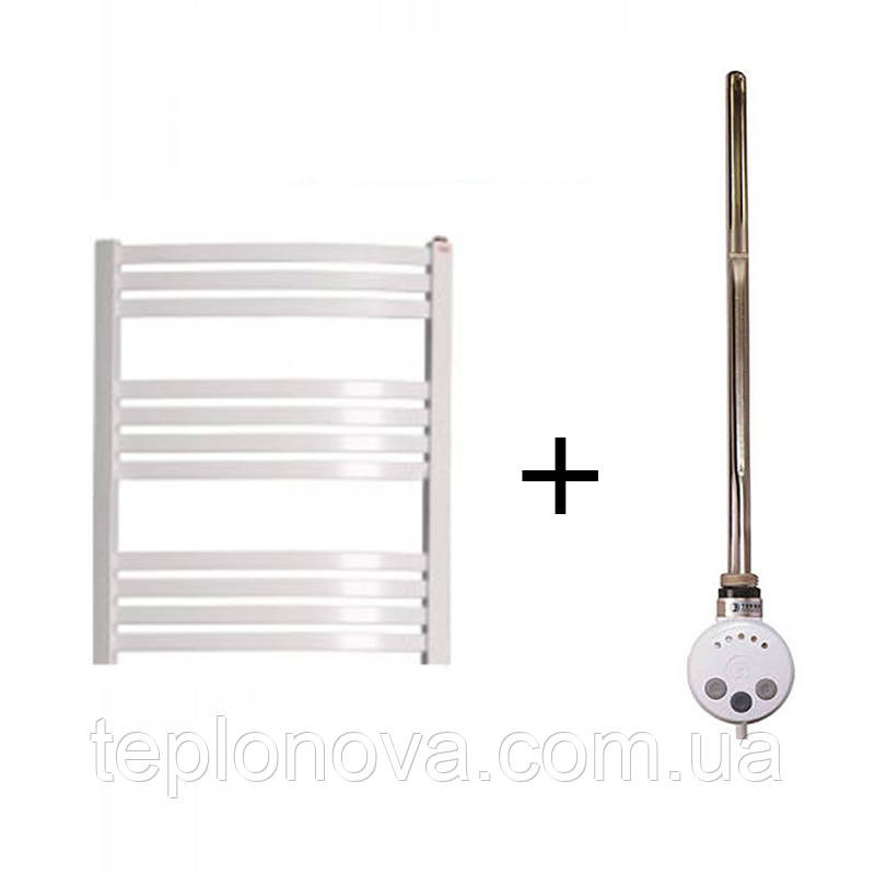 Электрический Полотенцесушитель Белый Плоский 710х500 Terma Dorota Черновцы - изображение 2