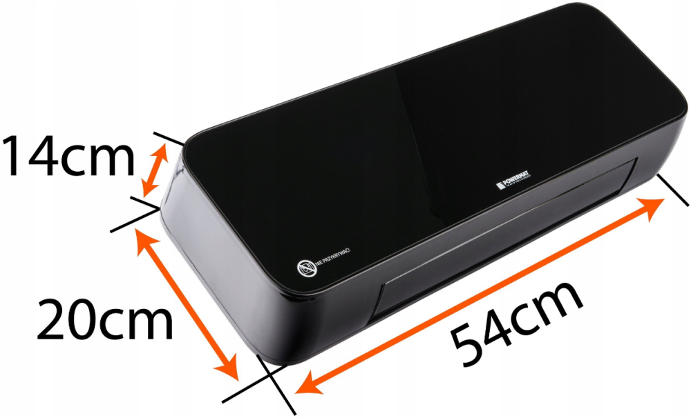 Теплова завіса Powermat 2000Вт Чорний (Польща) Київ - фото 8