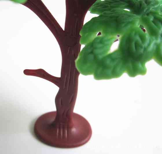 Дерево 8 см пластикове для поробок та творчості Зелене Одеса