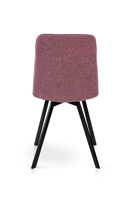 Стілець ФРЕШ (квадрат) чорний/букле цегляна Київ - фото 7