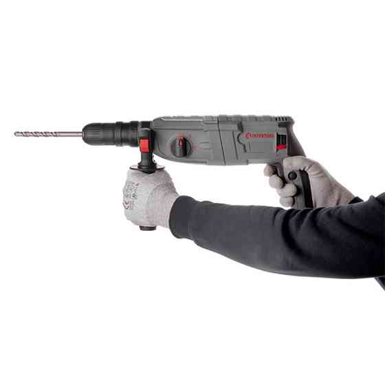 Перфоратор INTERTOOL DT‑0186, 1,0 кВт, 3,5 Дж, 0-1300 об/хв, 0-5100 уд/хв, 3 режими - для буріння і довблення Львів