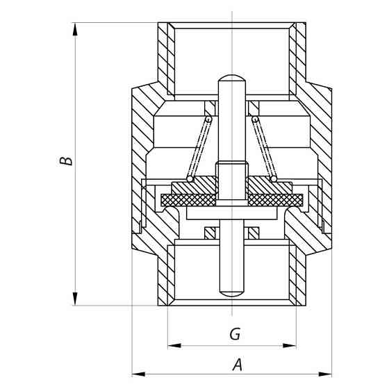 Кран кульовий Koer 1/2x1/2 (KR.512) (KR0008)   ( 21137 ) Харьков