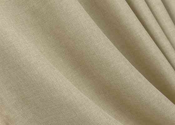 Комплект штор VR-Textil Лен Мешковина 200х270 2шт и Тюль 500х270 114ш-115т Бежевый с белым 71-022/6 Киев