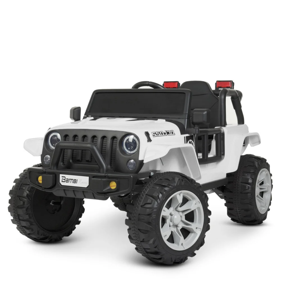 Дитячий електромобіль Джип Bambi Racer M 4282EBLR-1 до 30 кг Вінниця - фото 1