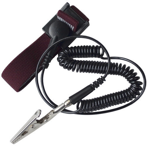 Антистатичний браслет ESD, чорний (ZD-152A) Полтава - фото 1