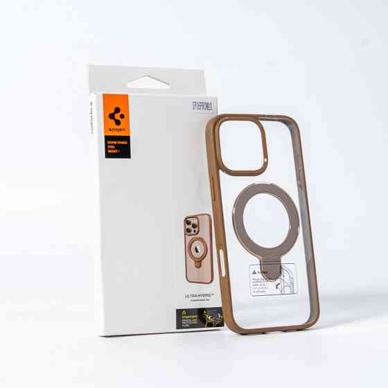 Чохол для смартфона Spigen AAA Magnetic Ring for Apple iPhone 16 Pro Max Brown Київ