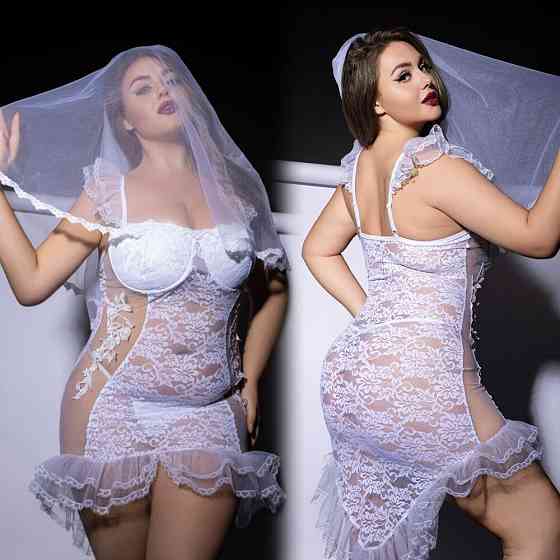 Эротический костюм невесты JSY P61129 Plus Size Sex Aura Киев