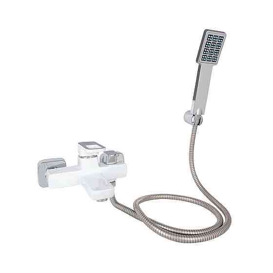 Змішувач для ванни Lidz Wawel 006 (з душовим гарнітуром) (k35) LDWAW006WHI45398 White Київ