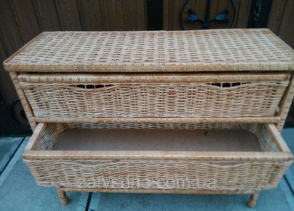Комод большой плетеный из лозы Киев - изображение 6