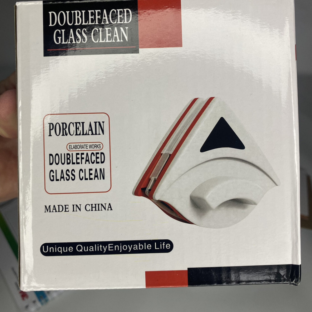 Щітка Магнітна Двостороння для миття вікон Doublefaced Glass Clean DOBEG0971 без вибору кольору Одеса - фото 3