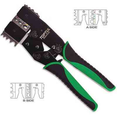 Знімач ізоляції Toptul для обжиму та зачистки проводів 2 в 1 (DKCA2222) Вінниця