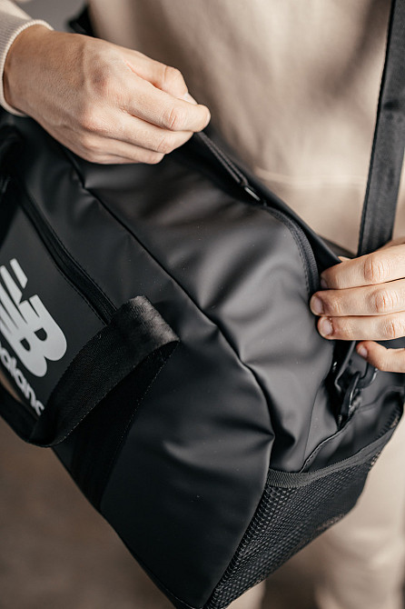 Спортивная мужская сумка New Balance, Классическая вместительная сумка для тренировок Нью БелансMasterSem Киев - изображение 3