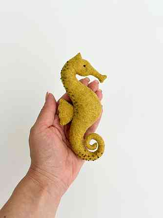 Мягкая фетровая игрушка морська черепаха ручной работы – безопасная развивающая игрушка Киев