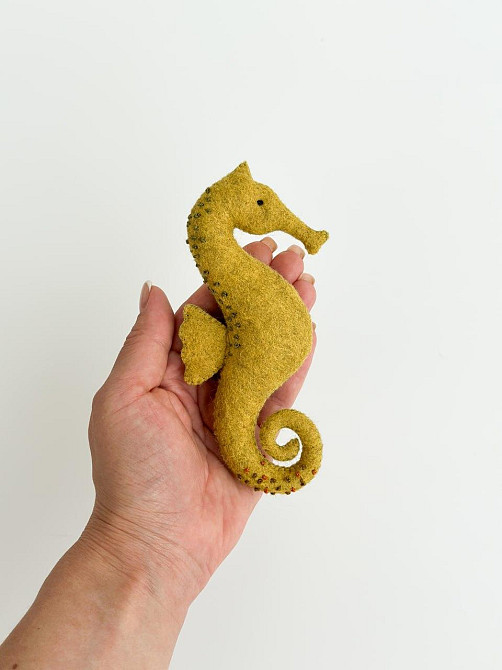 Мягкая фетровая игрушка морська черепаха ручной работы – безопасная развивающая игрушка Киев - изображение 4