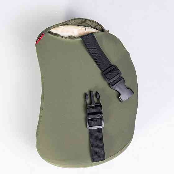 Подушка-підголовник Minimal для подорожей, оливковий HP-56-24GR Коломия