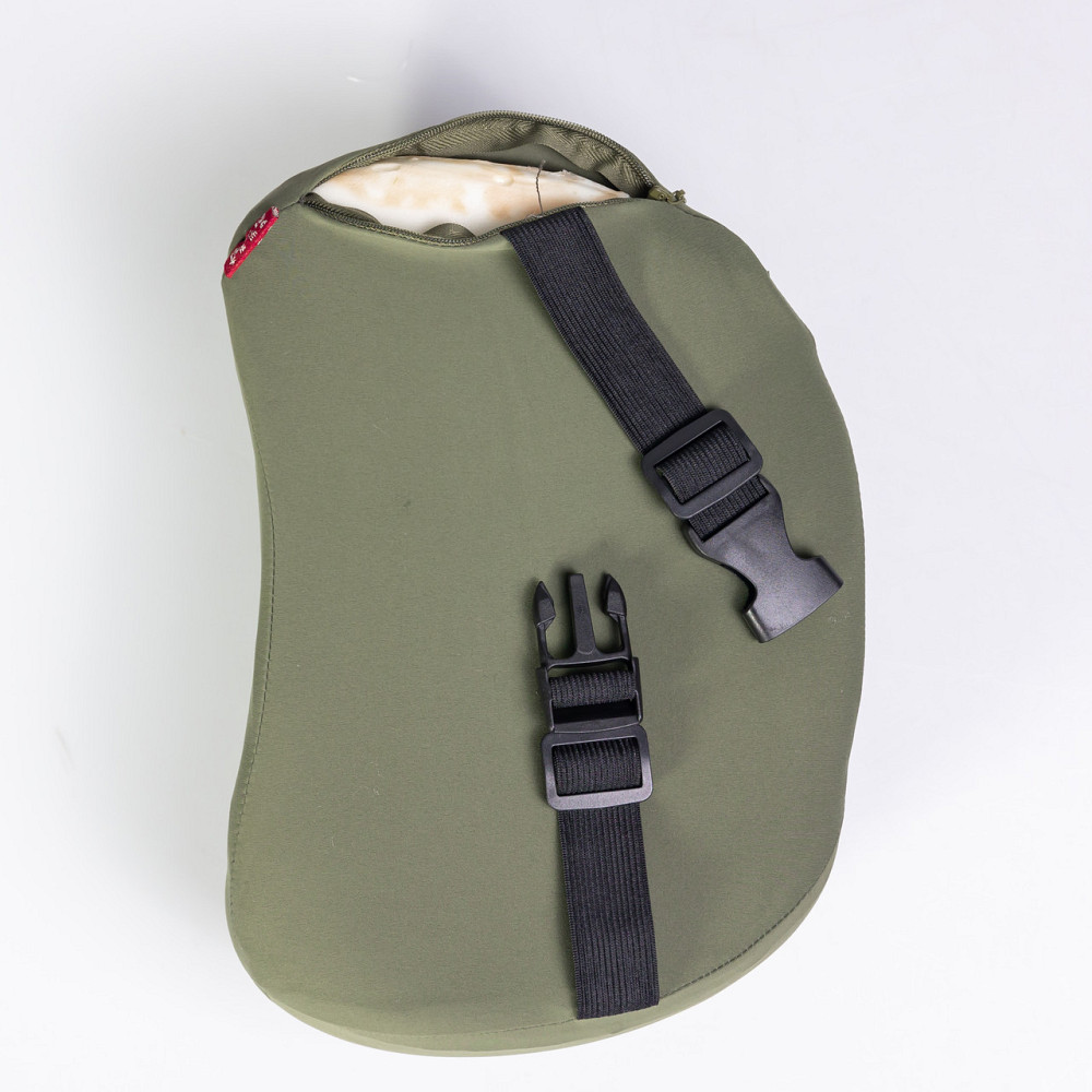 Подушка-підголовник Minimal для подорожей, оливковий HP-56-24GR Коломия - фото 2