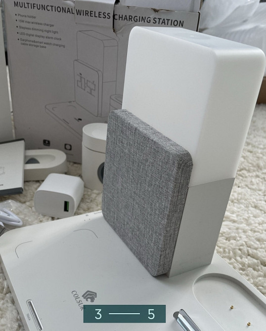 Безпроводные Зарядное устройство 3в1 . Зарядная Станция. Киев - изображение 3