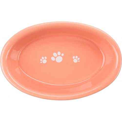 Миска Trixie для кошек короткомордых пород овальная керамическая 15х10 см 200 мл Киев