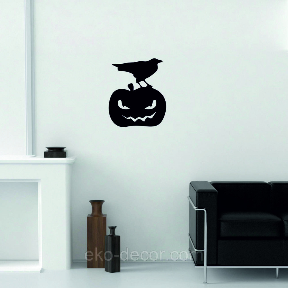 Декоративное настенное Панно «Хэллоуин - тыква», Декор на стену 50*41 см Киев - изображение 4