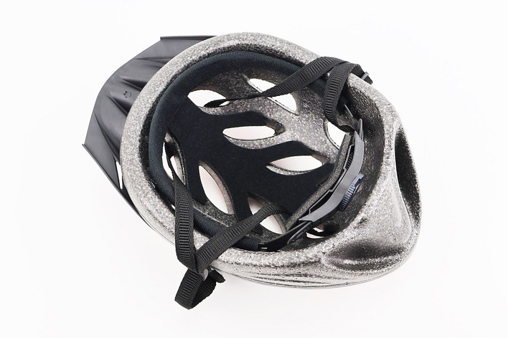 Шолом велосипедний M (54-57 см) знімний козирок, 12 вент. отворів, червоний MJ-004 Київ - фото 3