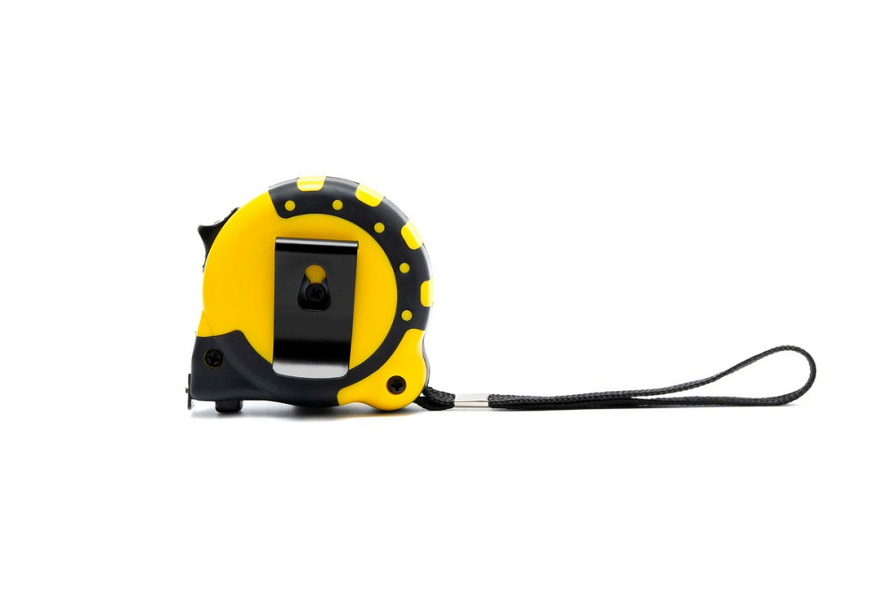 Рулетка MASTERTOOL 3 м×16 мм з магнітами 2 фіксатори кнопка STOP покриття TPR нейлонове покриття 64-3016 Коломия - фото 3