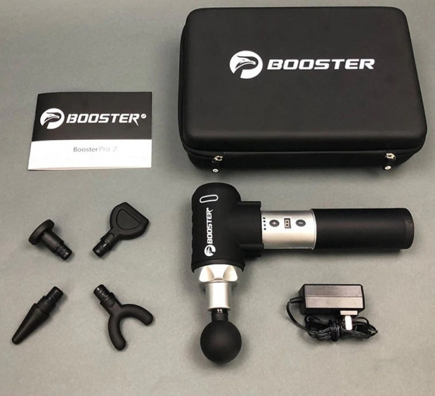 Перкуссионный мышечный ударный массажер Booster Pro 2 триггерных точек Винница - изображение 4
