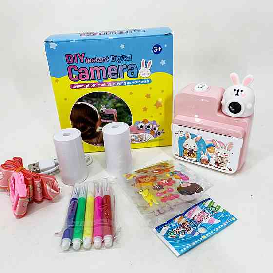 Фотоаппарат в виде животного для детей, Фотоаппарат для детей настоящий от3 лет WL-61 Львов