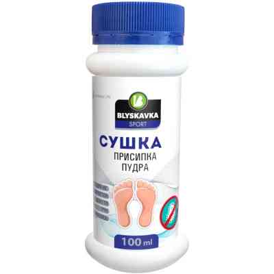 Дезодорант для обуви Blyskavka Sport Сушка для взуття та ніг 100 мл (4820214192959) Винница