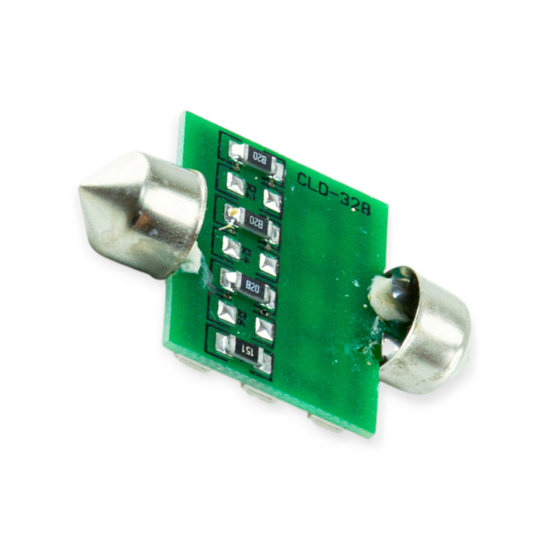 Автолампа AC лазер. 12-10 белая 21*3020 36мм светодиодная Мукачево - изображение 1