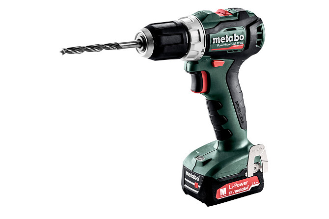 Дриль-Шуруповерт Metabo акумуляторний PowerMaxx BS 12 BL з АКБ і ЗП в компл Коломия - фото 1