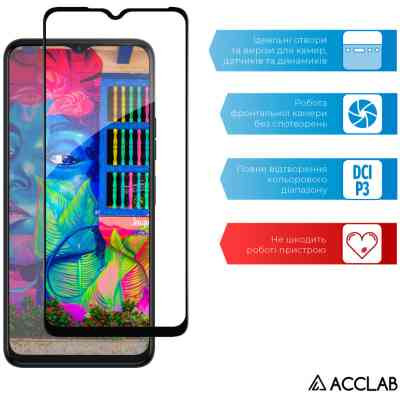 Стекло защитное ACCLAB Full Glue Tecno Spark 10 (1283126580550) Винница