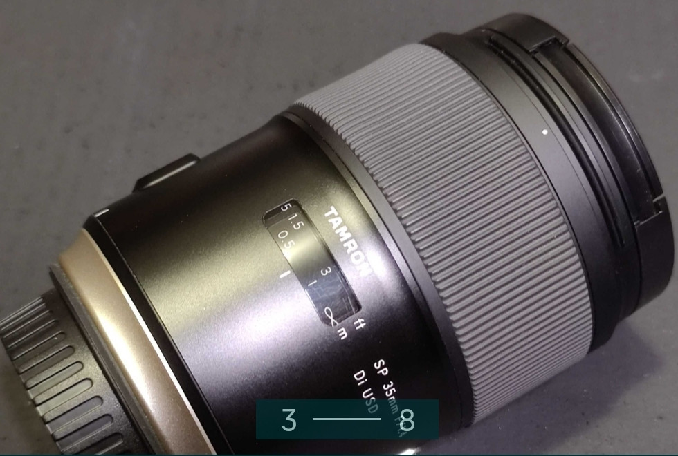 Об'єктив TAMRON SP 35mm. F/1.4 Di USD for Canon F045. Харків - фото 6
