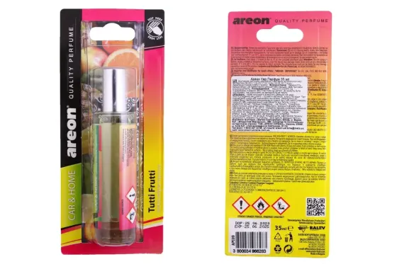 Свіже повітря Areon 35мл + аркуш Tutti Frutti Вінниця