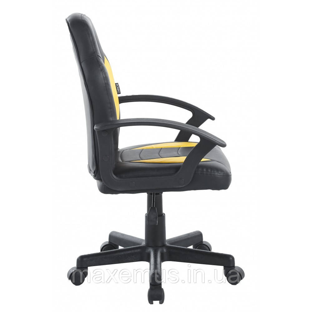 Крісло офісне геймерське Bonro B-043 геймерський стілець комп'ютерний жовтий Мостиська - фото 2