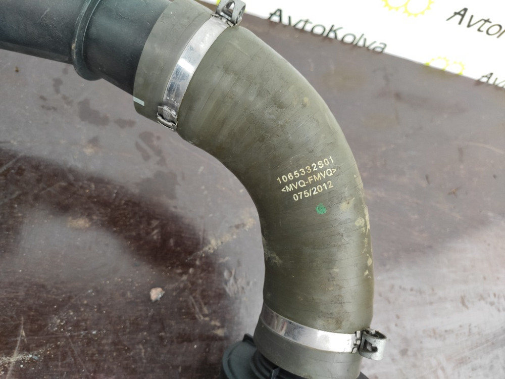 Патрубок інтеркулера Renault Megane III 1.6 dci 2009-2016 (1073746S01) Ковель - фото 3
